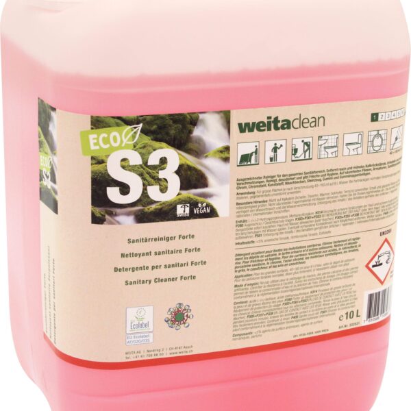 WEITACLEAN Sanitärreiniger 10L 19520.14310 S3 ECO
