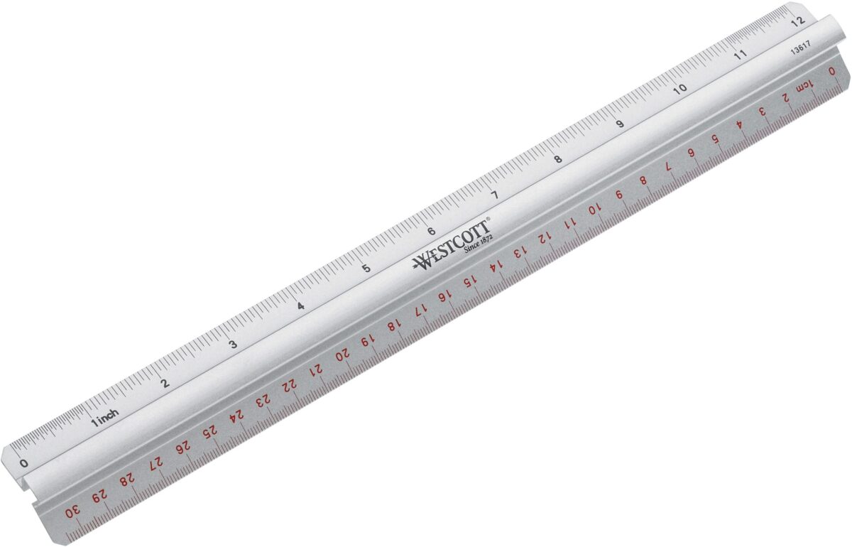 WESTCOTT Alulineal 30cm E-10114 00 – Hochwertig & günstig bei ShopDeca