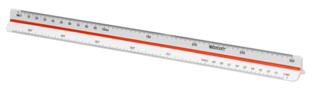 WESTCOTT Reduktionsmassstab E10160 00 Vermessung – Hochwertig & günstig bei ShopDeca
