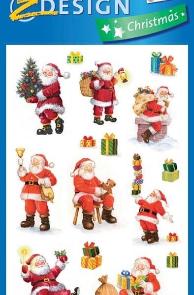 Z-DESIGN Glimmerstaub 52624 Nikolaus 2 Stück