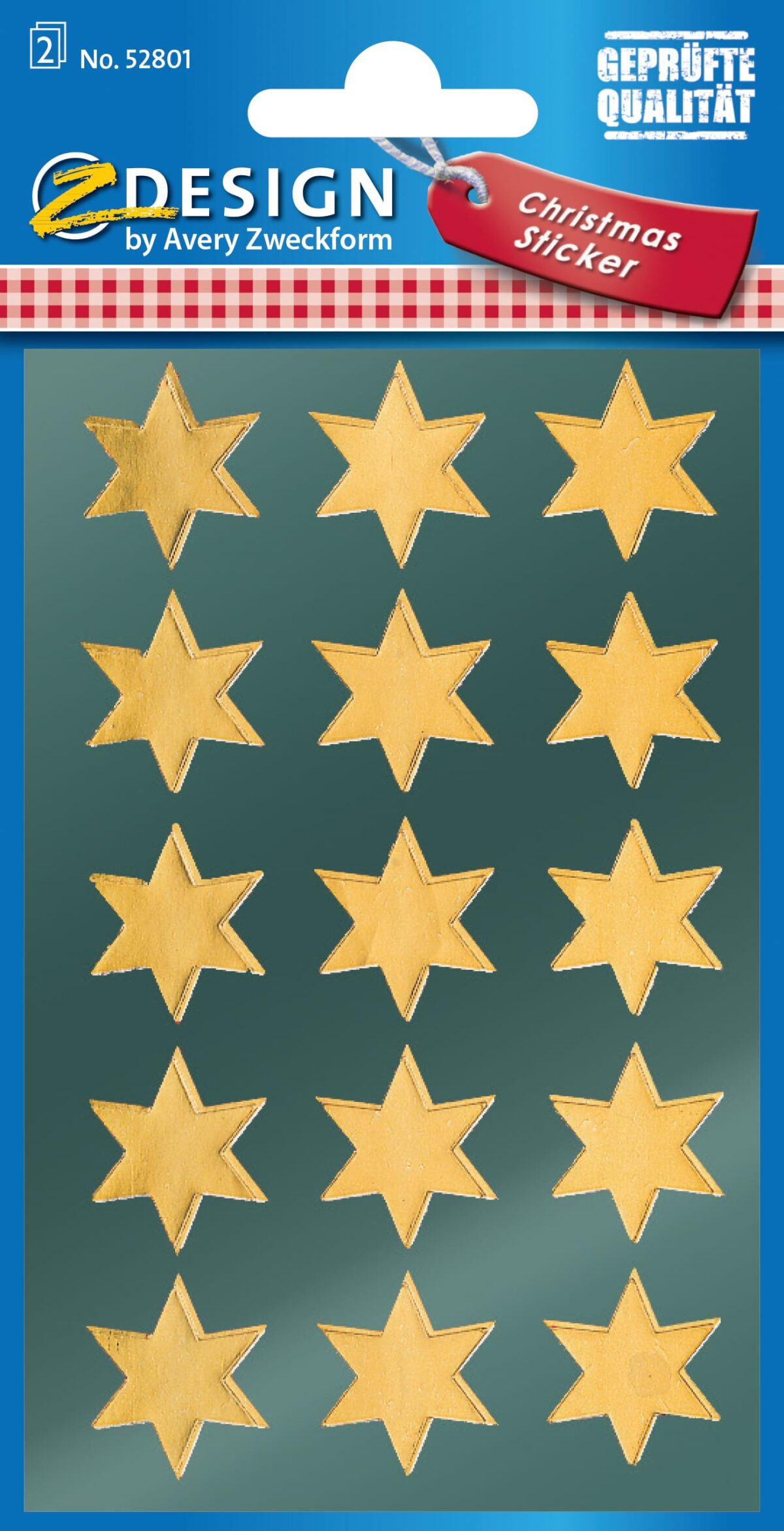 Z-DESIGN Sticker Sterne 52801 gold 2 Bogen – Hochwertig & günstig bei ShopDeca