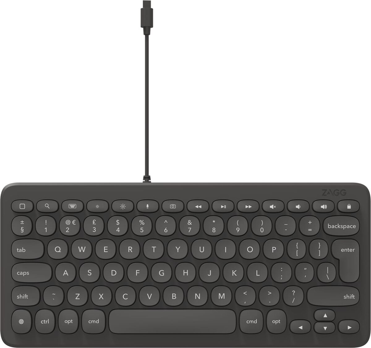 ZAGG Keyboard Lightning universal 103211040 for iPad Wired,Charcoal, CH – Hochwertig & günstig bei ShopDeca