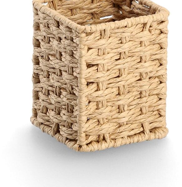 ZELLER Stiftehalter 15210 papiergeflecht 8x8x10.7cm
