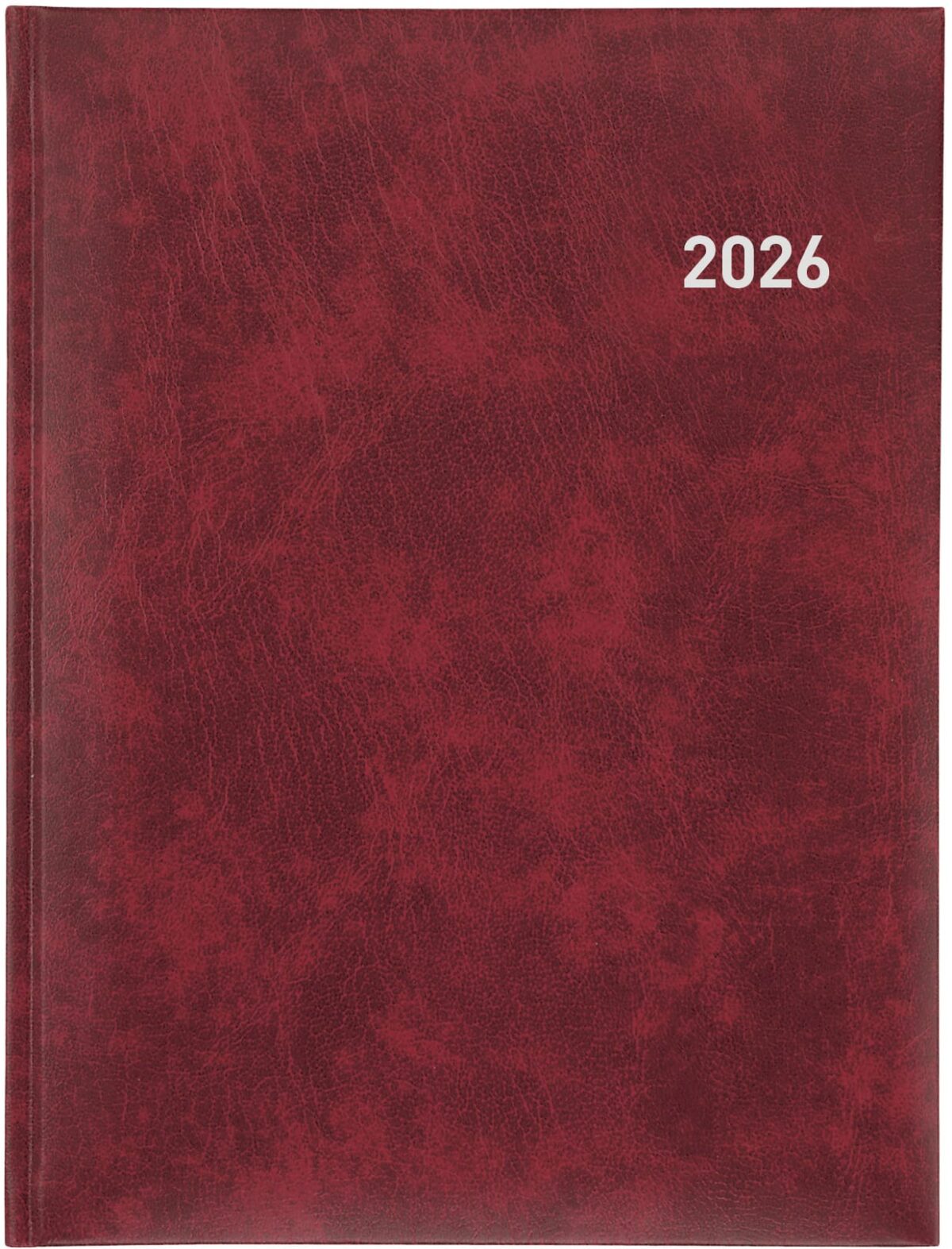 BIELLA Geschäftsagenda Orario 2026 809301470026U 1W/2S weinrot ML 17.8x23.5cm – Hochwertig & günstig bei ShopDeca