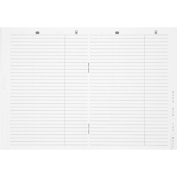 BIELLA Adressregister 85530800U 16 Seiten 10x13.9cm