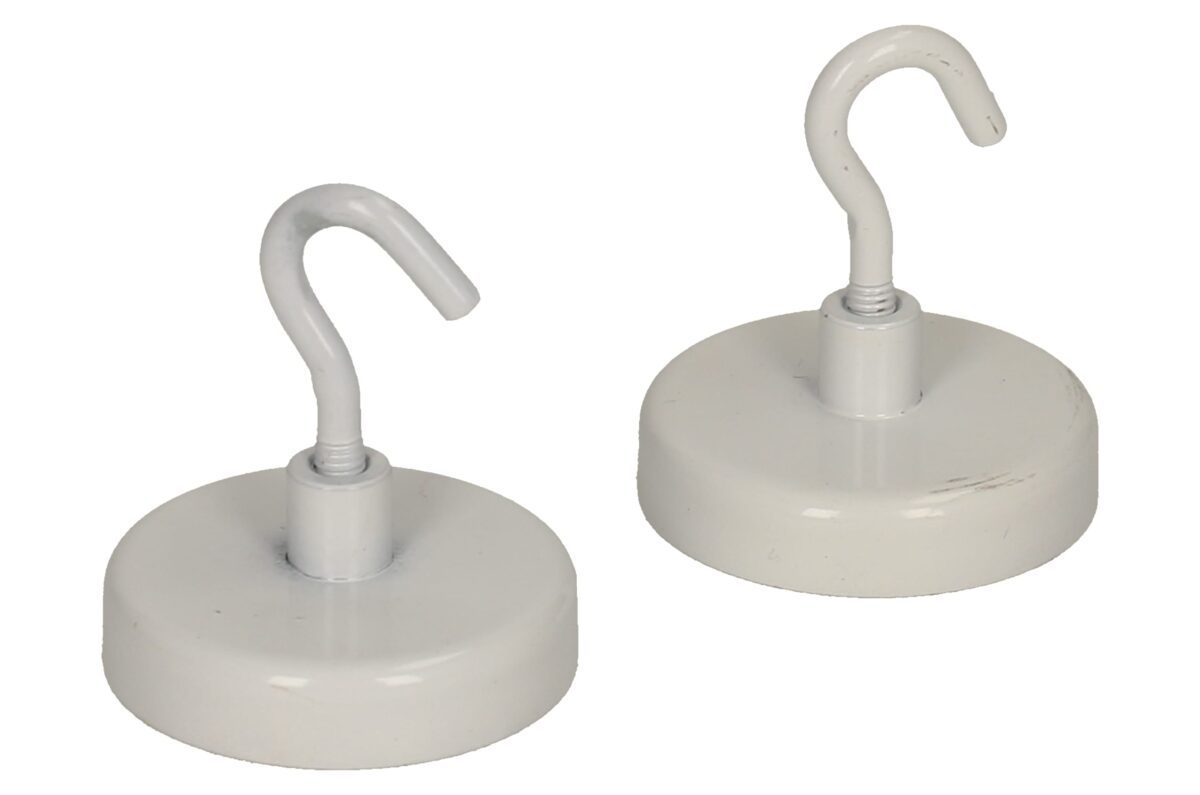 BOOFFICE Hakenmagnete 36mm PC 36 weiss 2 Stück – Hochwertig & günstig bei ShopDeca