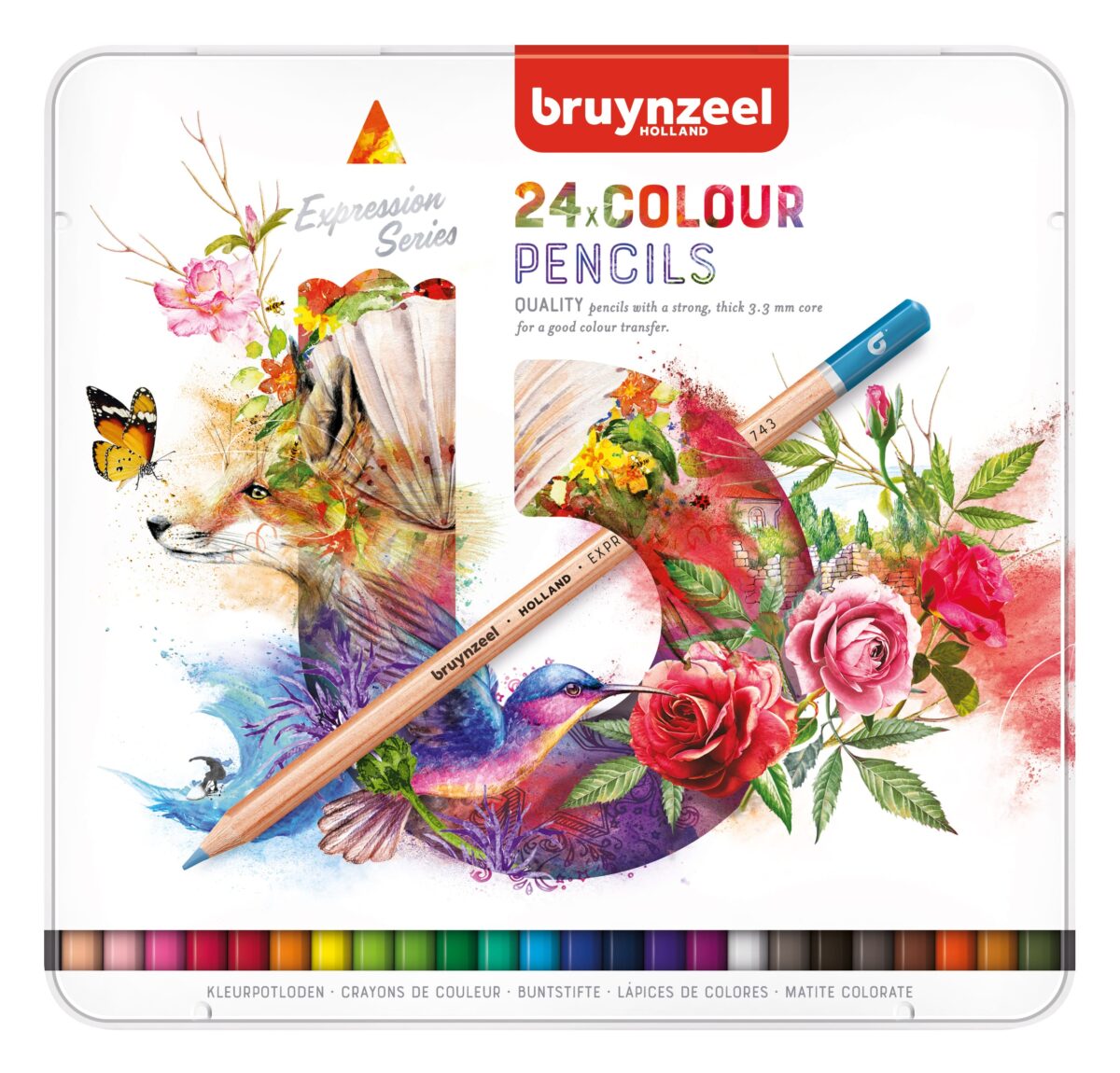 BRUYNZEEL Farbstifte Expression 60312024 24 Stück – Hochwertig & günstig bei ShopDeca