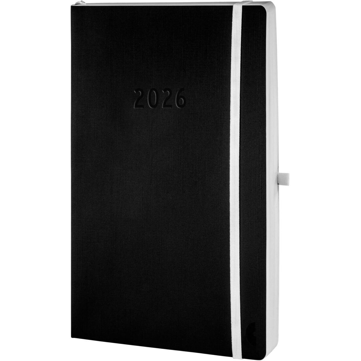 CHRONOPLAN Chronobook Black&White 2026 50946Z.26 1T/1S schwarz SC A5 – Hochwertig & günstig bei ShopDeca