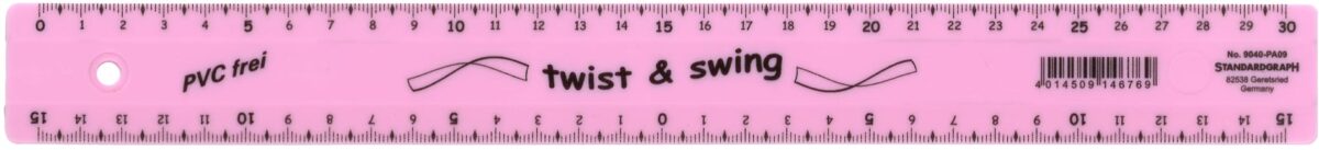 DUX Twist & Swing Lineal 30cm 9040-PA09 pastel lila – Hochwertig & günstig bei ShopDeca