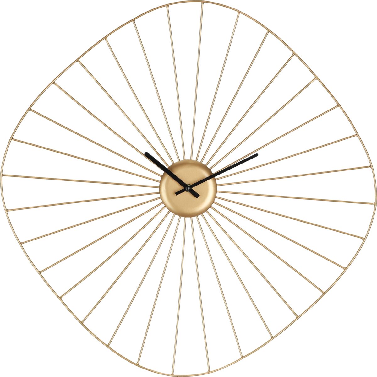 EGLO Wanduhr Matsumoto 60x60cm 425517 gold/schwarz – Hochwertig & günstig bei ShopDeca