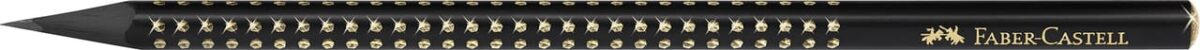 FABER-CASTELL Bleistift Sparkle Midnight B 118278 gold – Hochwertig & günstig bei ShopDeca