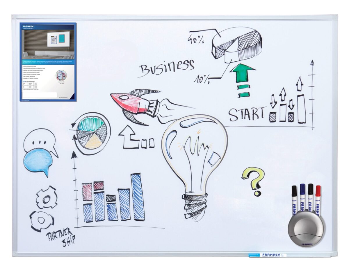 FRANKEN Whiteboard 200x100cm SC3204 X-tra!Line emailliert – Hochwertig & günstig bei ShopDeca