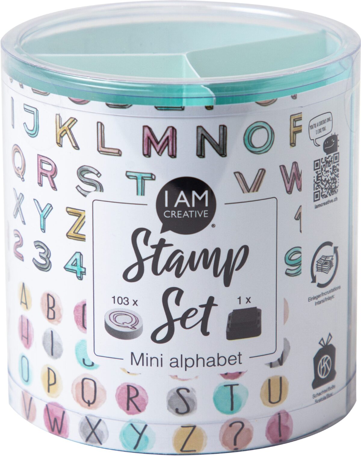 I AM CREATIVE Stempelset 4093.01 Mini Alphabet 103 Stück – Hochwertig & günstig bei ShopDeca