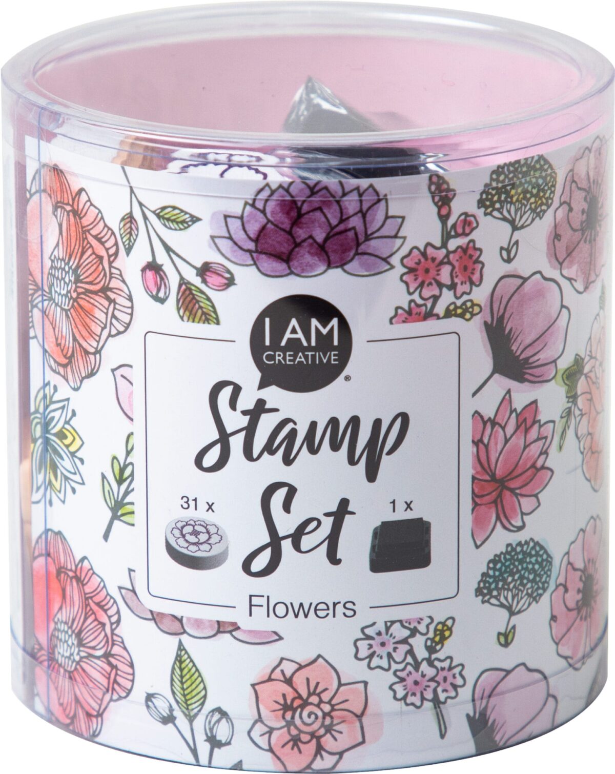 I AM CREATIVE Stempelset 4093.04 Flowers 31 Stück – Hochwertig & günstig bei ShopDeca
