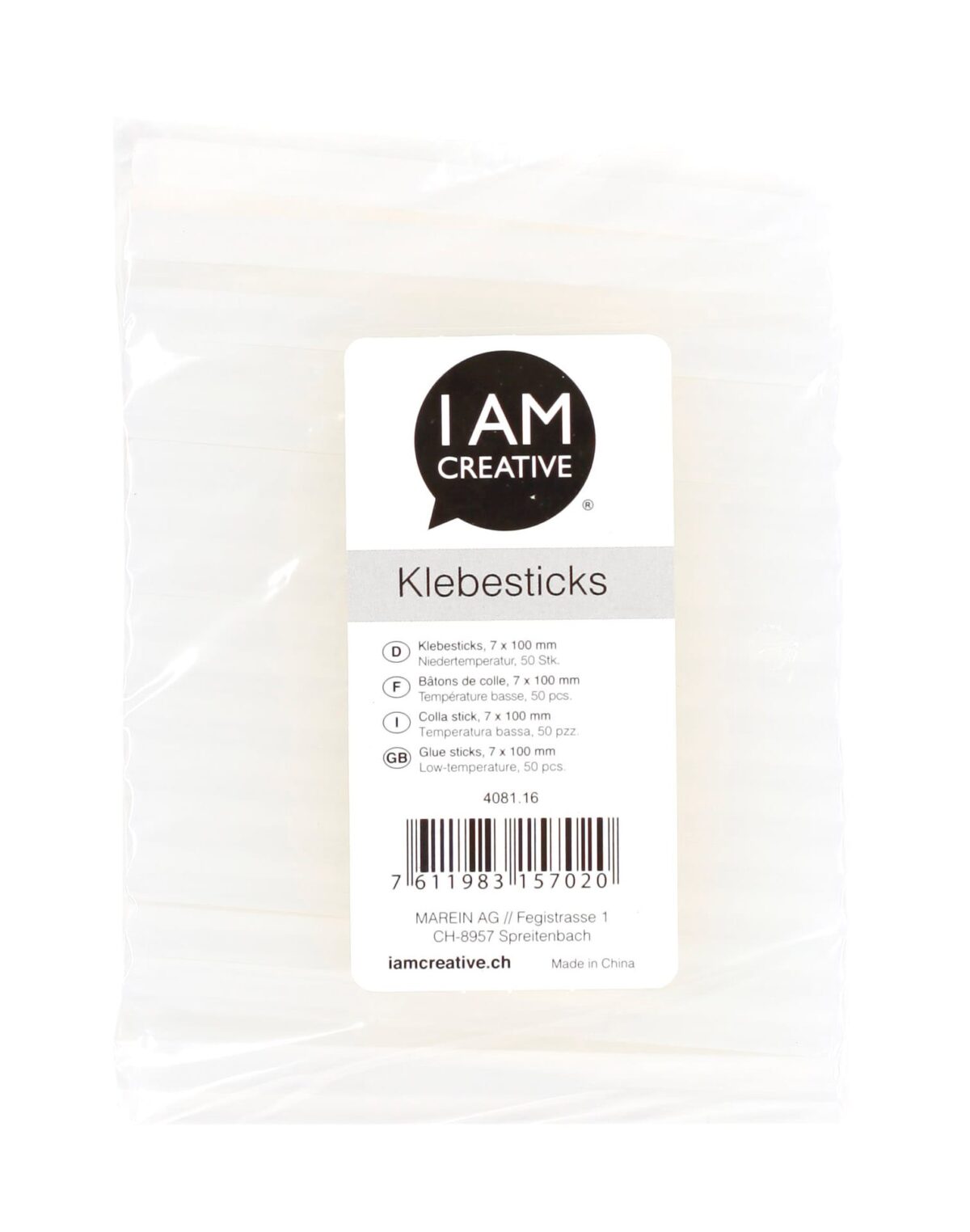 I AM CREATIVE Klebesticks MAA4081.16 zu Leimpistole 50 Stück – Hochwertig & günstig bei ShopDeca