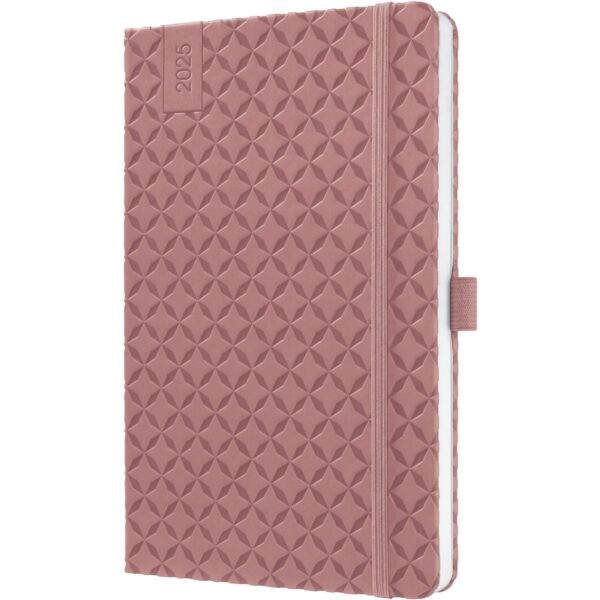 JOLIE Agenda Flair 2026 J6129 1W/2S dusty red ML A5
