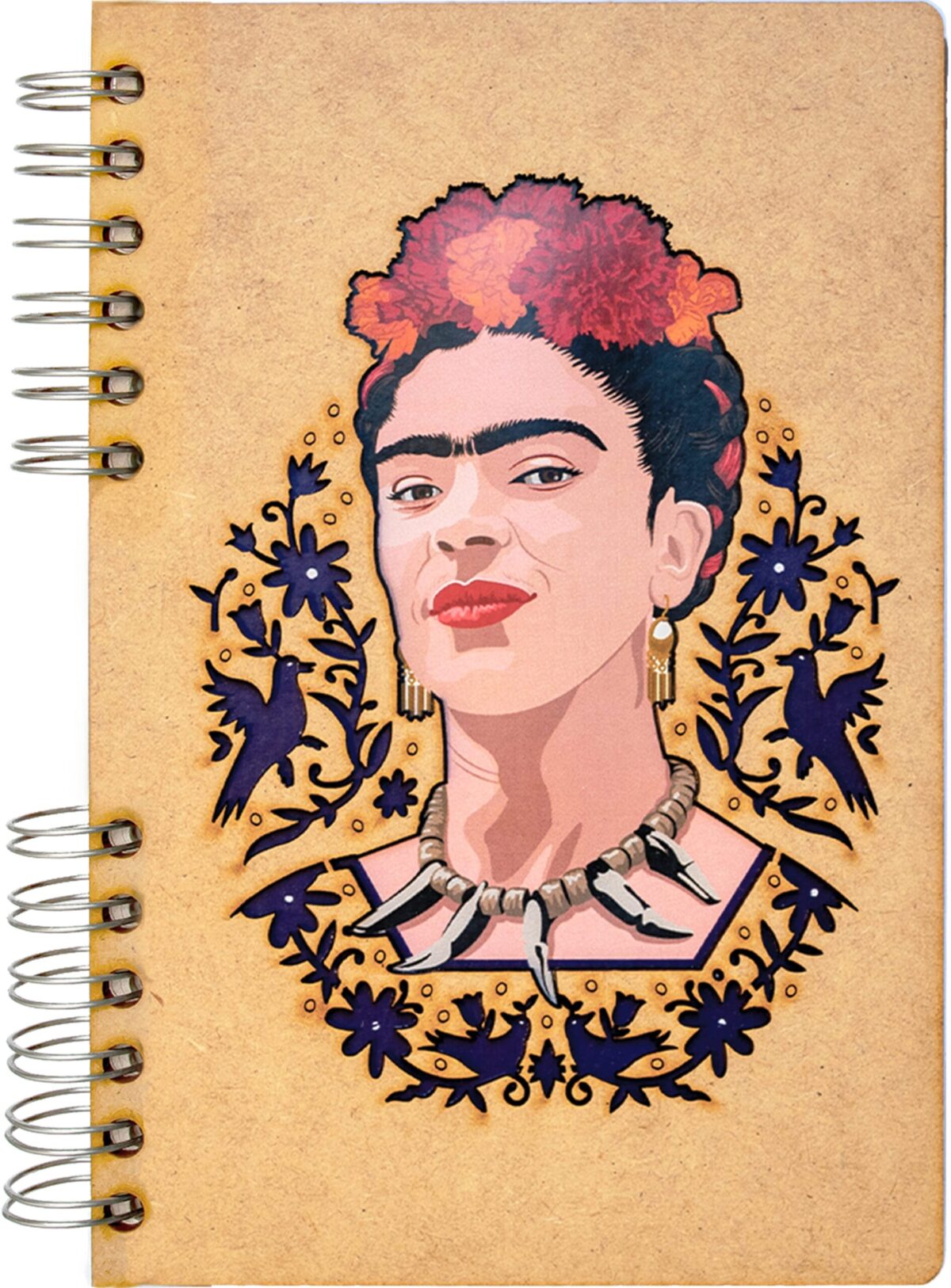 KOMONI Notizbuch Frida Kahlo A5 FRI-FACE5B blanko 90 Blatt – Hochwertig & günstig bei ShopDeca