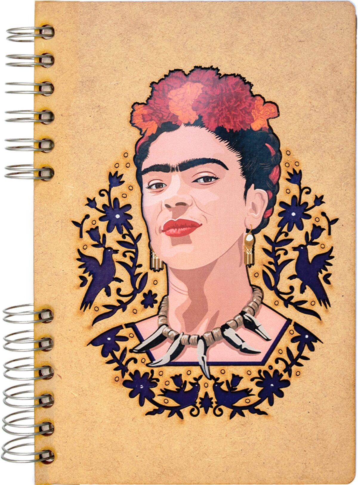 KOMONI Notizbuch Frida Kahlo A5 FRI-FACE5G liniert 90 Blatt – Hochwertig & günstig bei ShopDeca