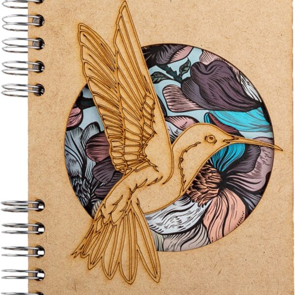 KOMONI Notizbuch Hummingbird A5 KOLIB5B blanko 90 Blatt