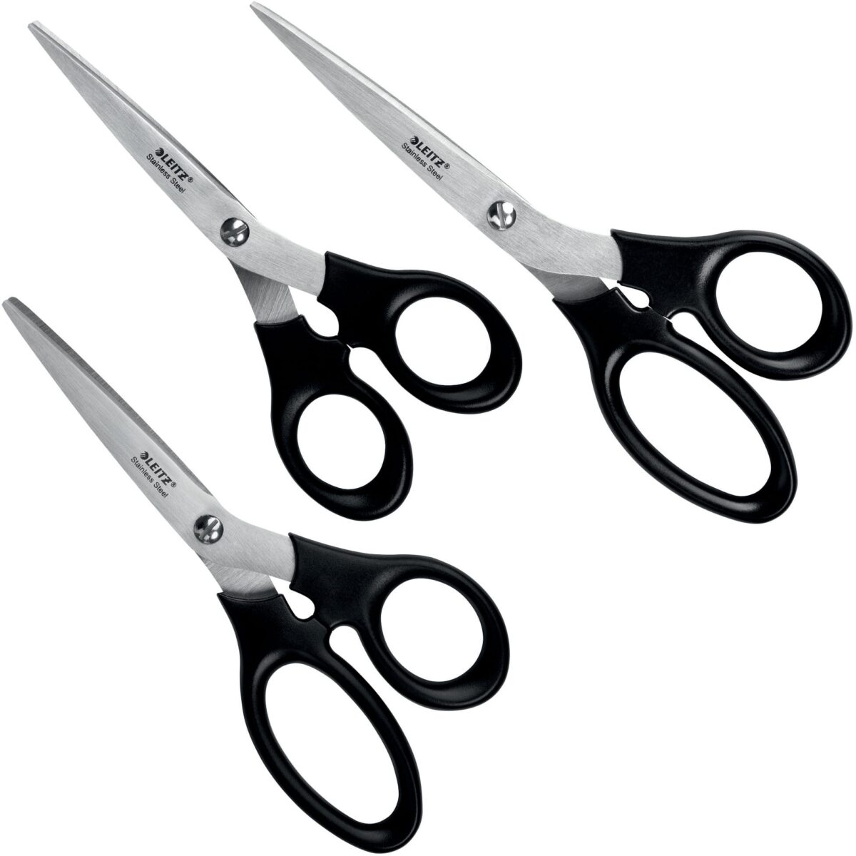 LEITZ Edelstahl Scherenset 3-teilig 5426-00-95 16.5/18.5/20cm – Hochwertig & günstig bei ShopDeca