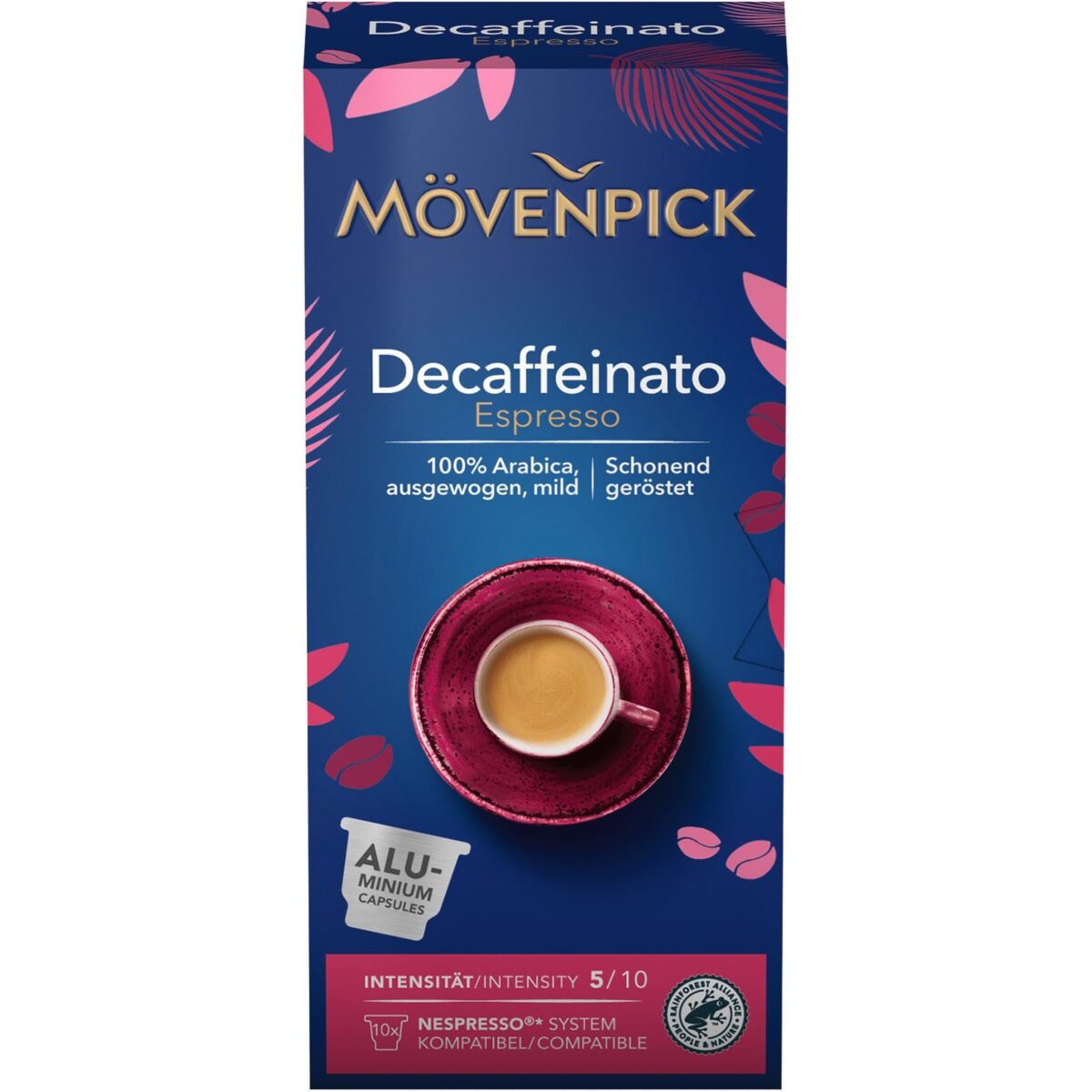 MÖVENPICK Kaffeekapseln 10.01876 Decaffeinato Espresso 10 Stück – Hochwertig & günstig bei ShopDeca
