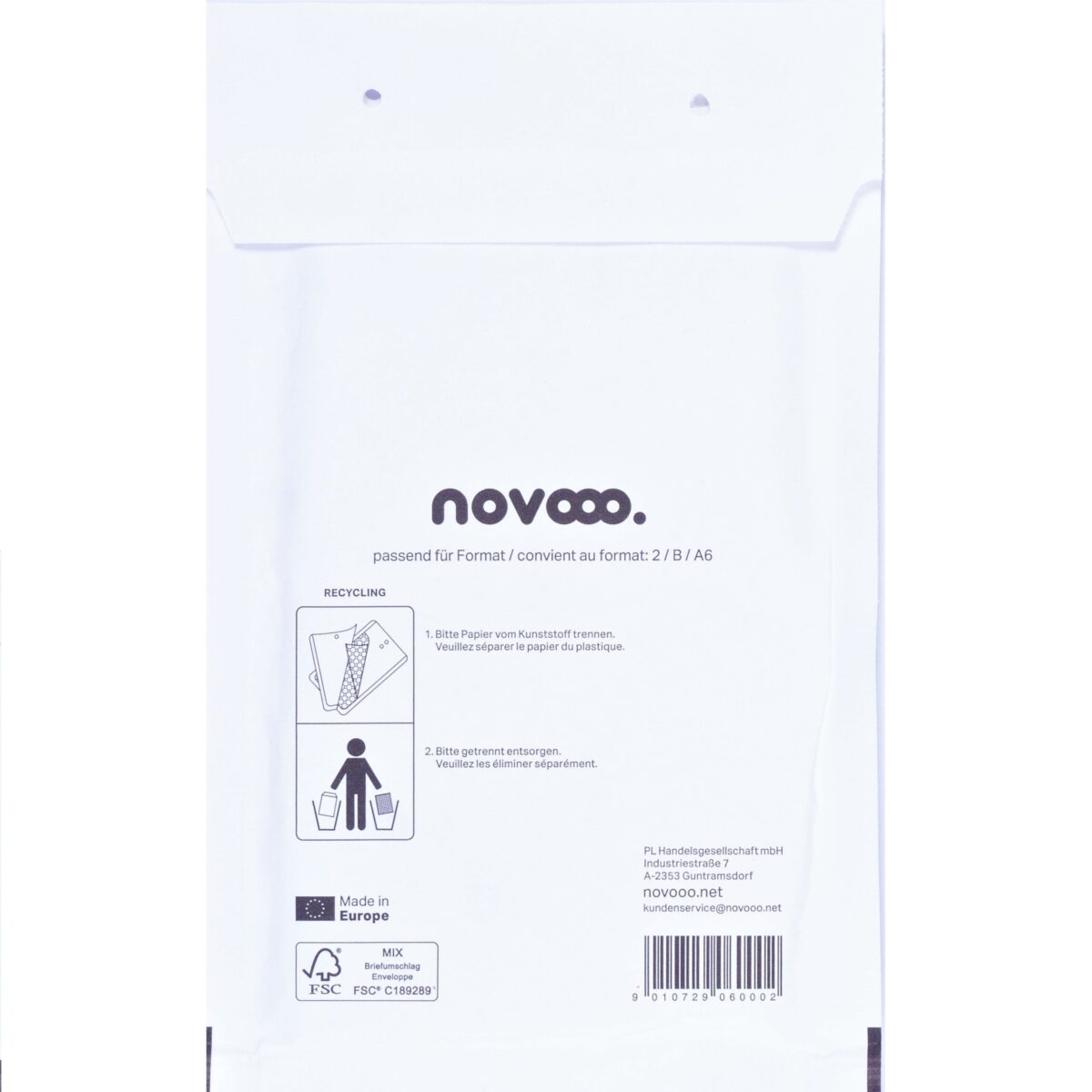 NOVOOO Luftpolstertasche Mix E-1712134 weiss, 120x215mm 100 Stück – Hochwertig & günstig bei ShopDeca