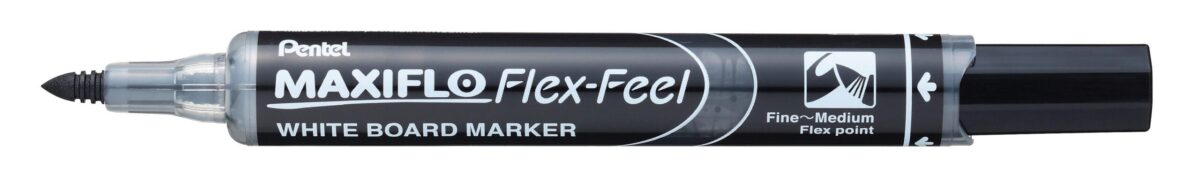 PENTEL Whiteboard Marker MAXIFLO 4mm MWL5SBF-AX schwarz, Flex Feel – Hochwertig & günstig bei ShopDeca