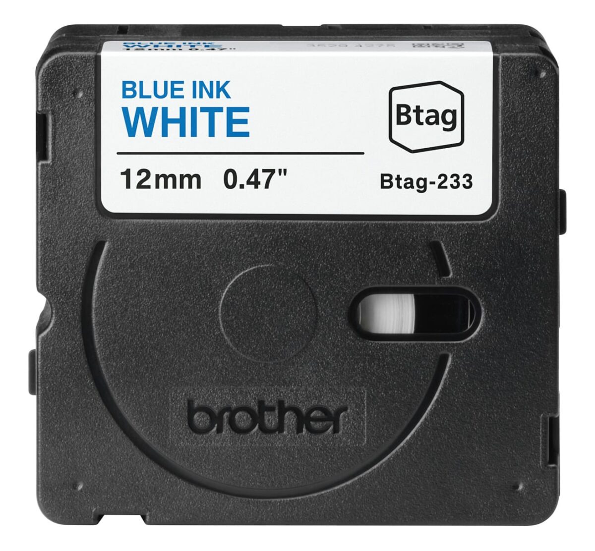 PTOUCH Band blau/weiss n. laminiert BTAG-233 PT-N10/N20/N25BT 12 mm – Hochwertig & günstig bei ShopDeca
