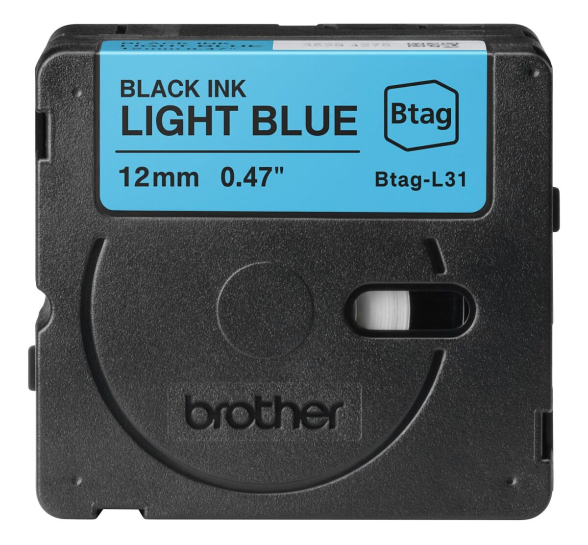 PTOUCH Band schw/hellblau n.laminiert BTAG-L31 PT-N10/N20/N25BT 12 mm – Hochwertig & günstig bei ShopDeca