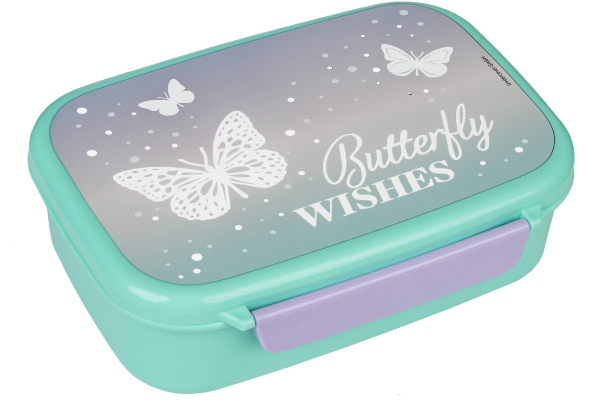 SCOOLI Lunchbox BUFI9903 Butterfly Wishes 13x18x6cm – Hochwertig & günstig bei ShopDeca