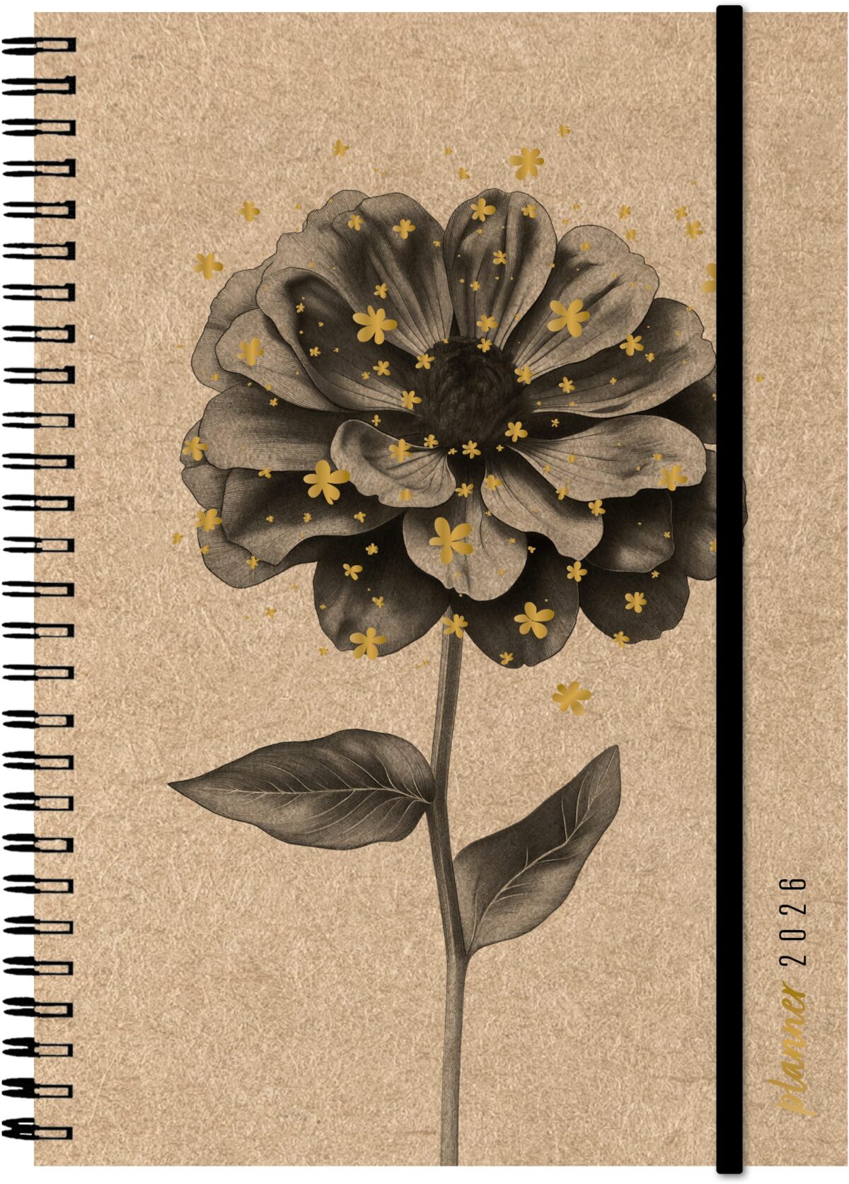 SIMPLEX Agenda Harmony 2026 40607.26 1W/2S Flower ML 14.8x21cm – Hochwertig & günstig bei ShopDeca