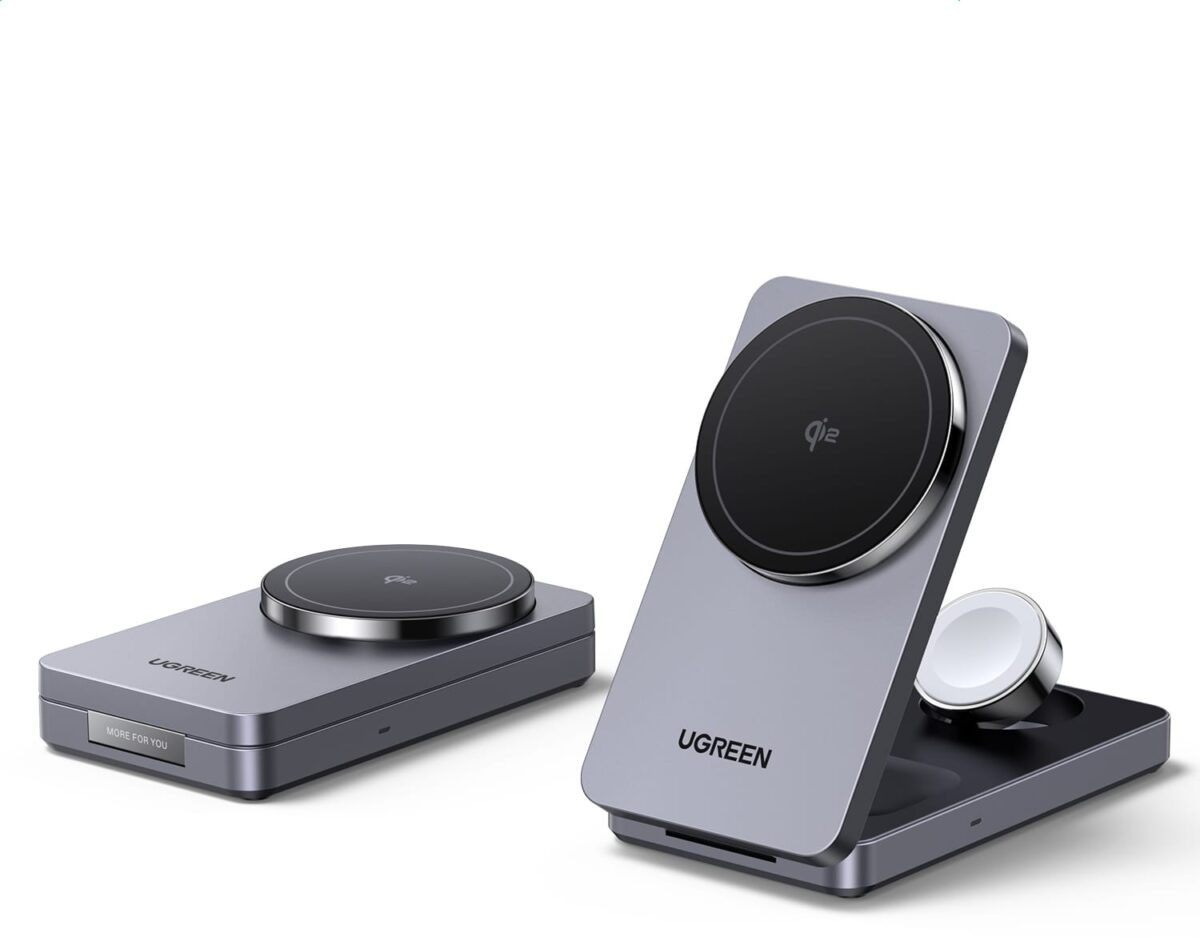 UGREEN Wireless Charger 3in1 ,25W 45025 BB Apple Watch,iPhone,Airpods – Hochwertig & günstig bei ShopDeca