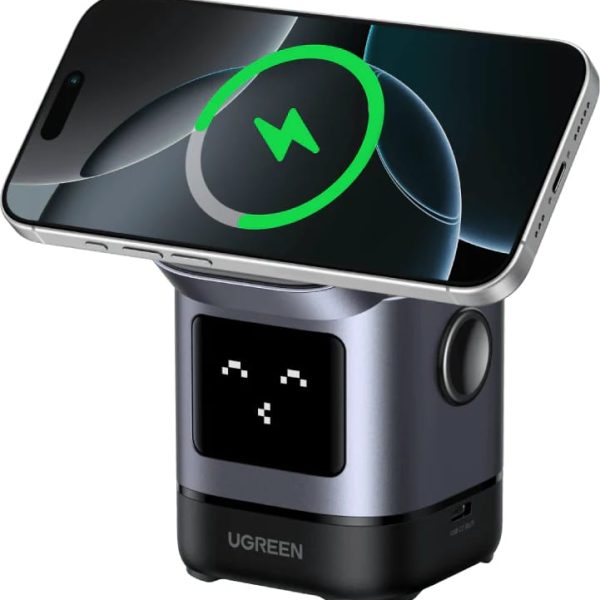 UGREEN Wireles Charger Uno 2in1 45775 20W,Robot,iPhone,AirPods
