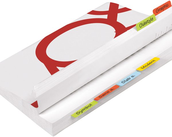 3L Registertabs 40mm 10532 sortiert 24 Stück