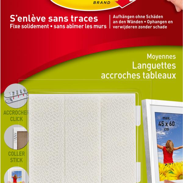 3M Command Montagestreifen M 17201 bis 5,4 kg 4 Stück