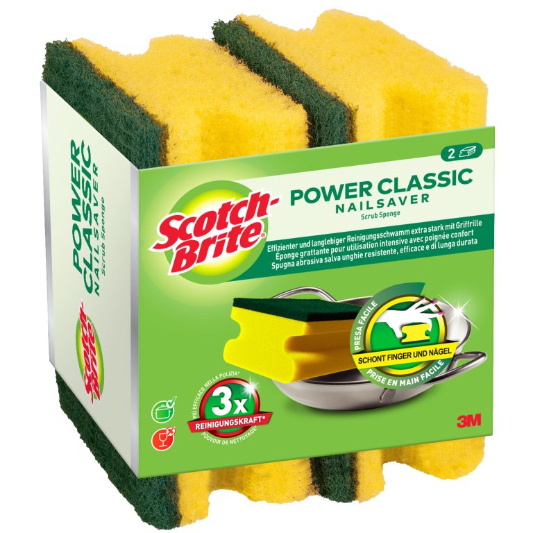 3M Classic, Schwamm CLNS2 gelb, 2 Stück