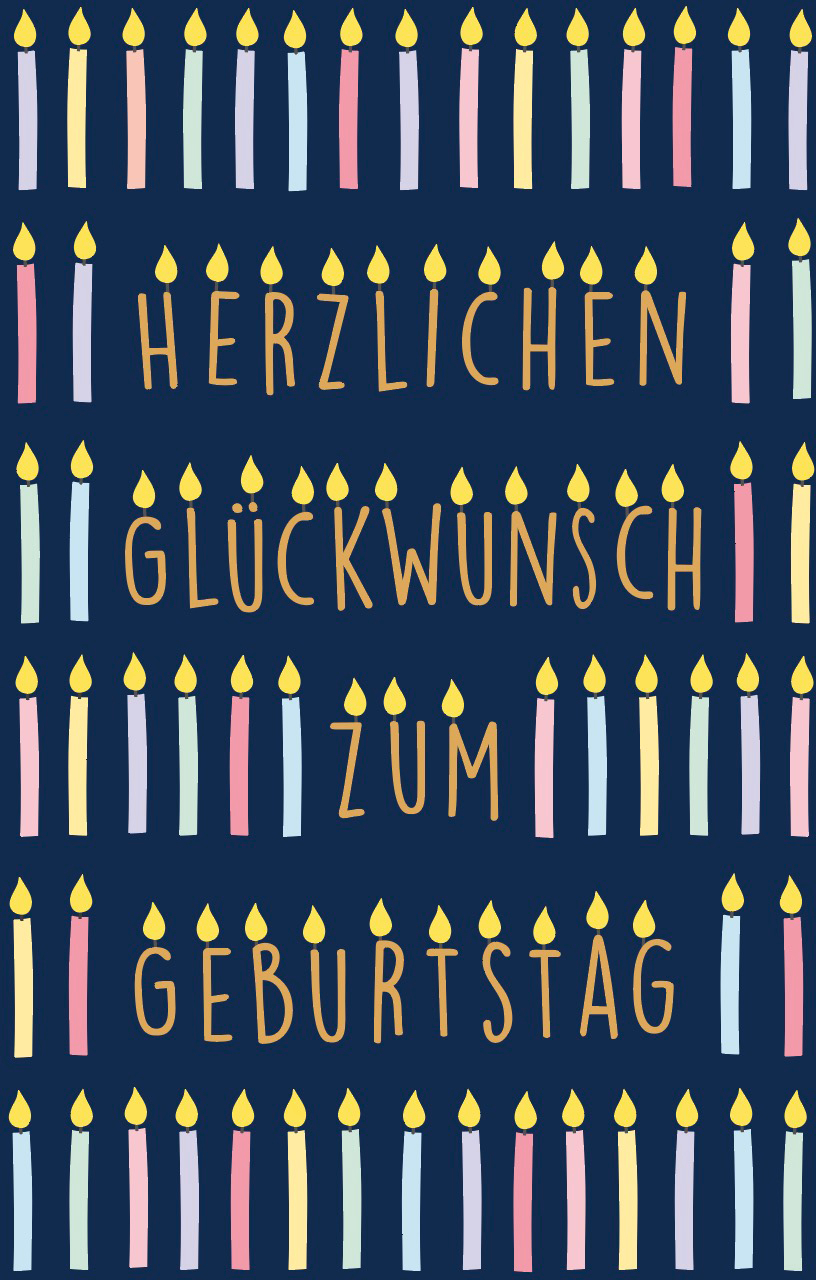 Screenshot ABC Geburtstagskarte B6 51157 Bunte Kerzen – Hochwertig & günstig bei ShopDeca