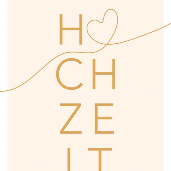 ABC Hochzeitskarte B6 51646 Alles Liebe Hochzeit