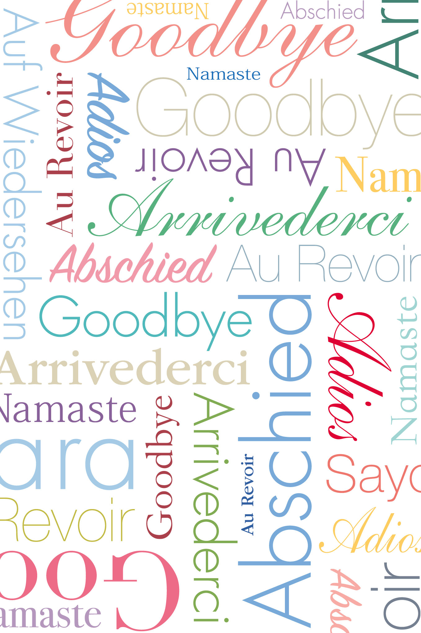 ABC-52179-7611119215747 ABC Abschiedskarte DE B6 52179 Abschied mehrsprachig – Hochwertig & günstig bei ShopDeca