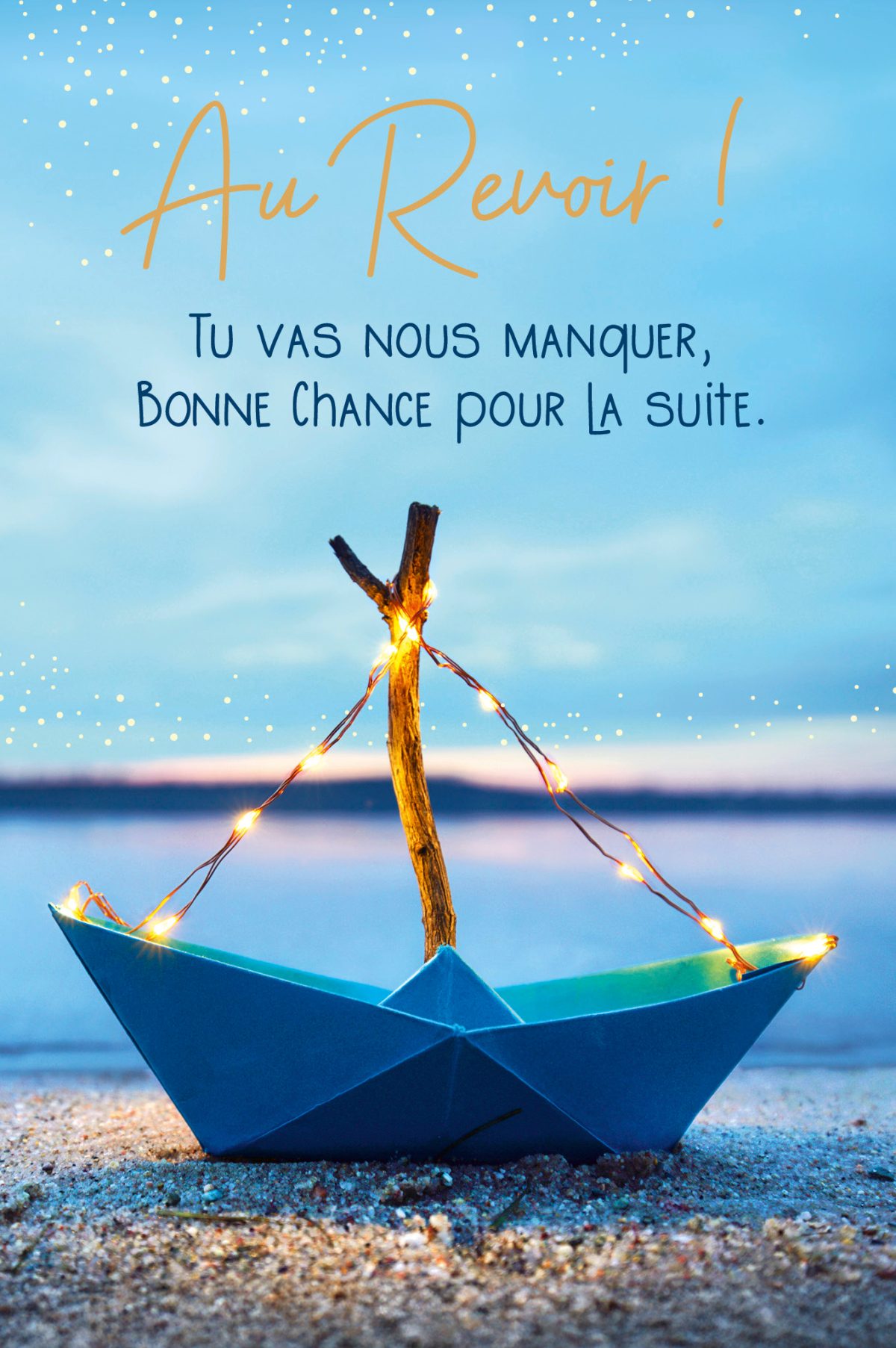 ABC Abschiedskarte FR B6 53218 Papierschiffchen – Hochwertig & günstig bei ShopDeca