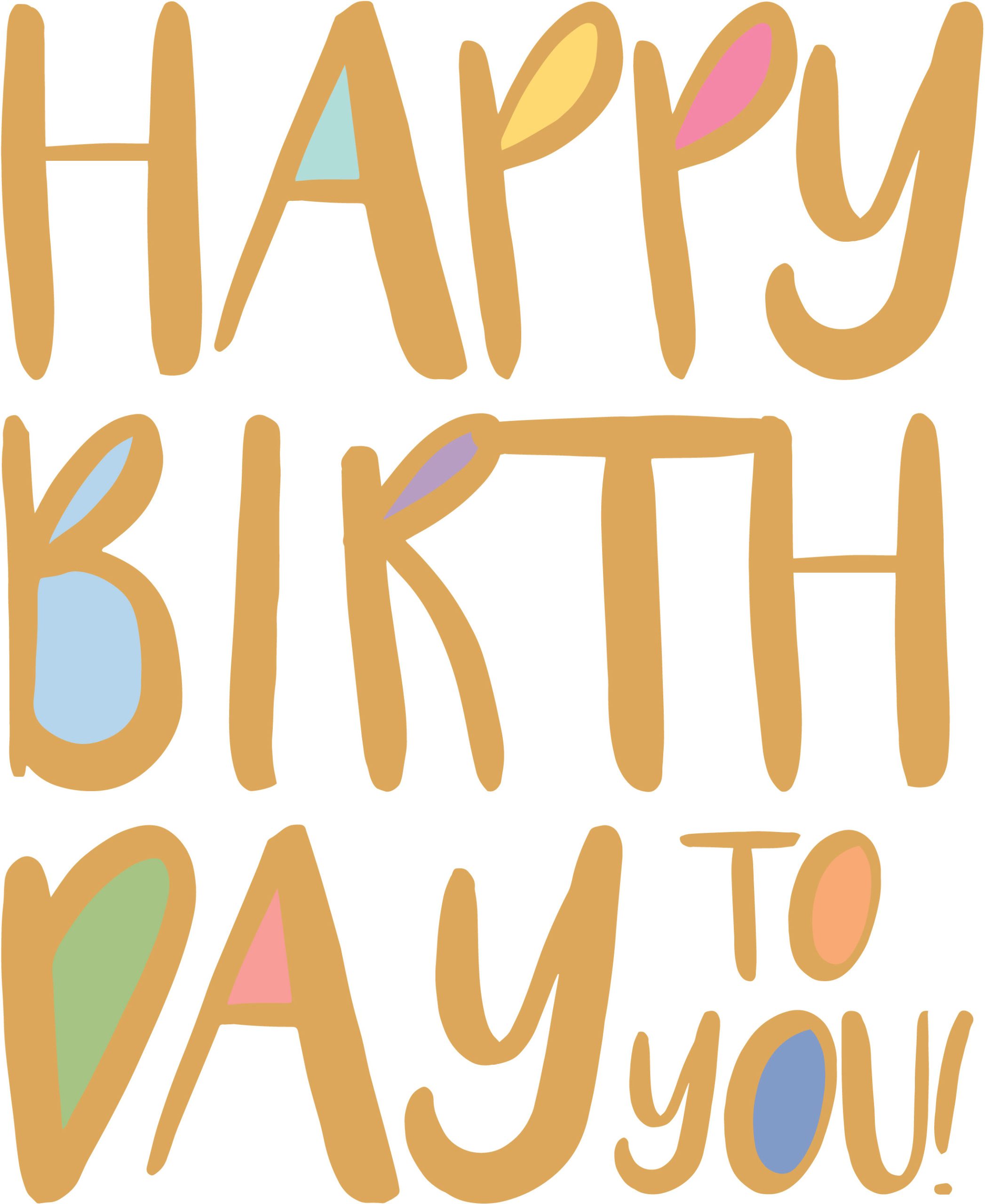 ABC-53941-7611119212609 ABC Geburtstagskarte A4 53941 Happy Birthday to you – Hochwertig & günstig bei ShopDeca