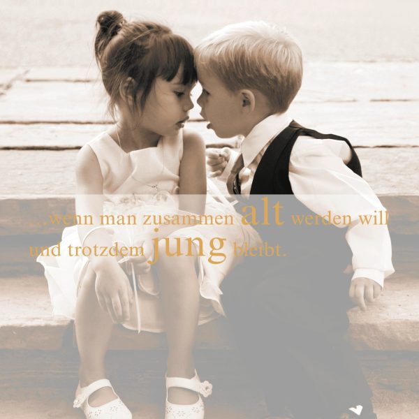 ABC Hochzeitskarte A4 53972 Kinder Brautpaar