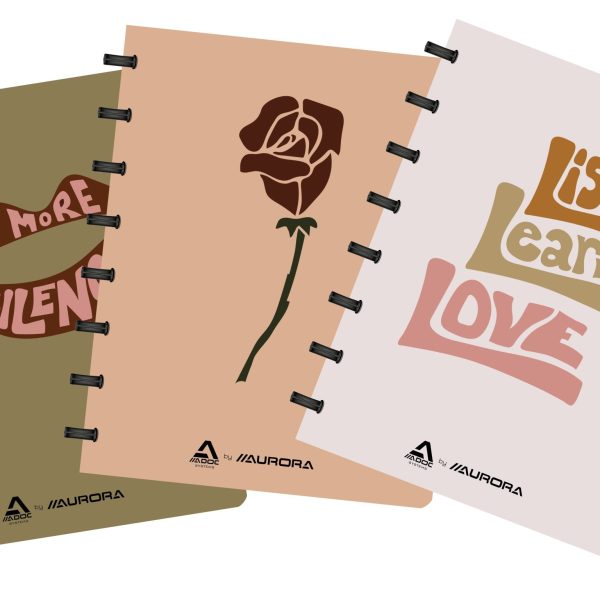 ADOC Ringbuch A5 3055.25 assortiert, kariert 144 Seiten