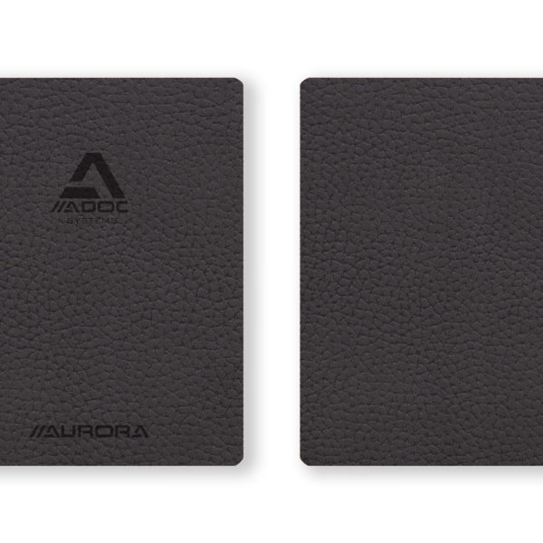 ADOC Ringbuch BUSINESS A5 3055.3 schwarz, kariert 144 Seiten