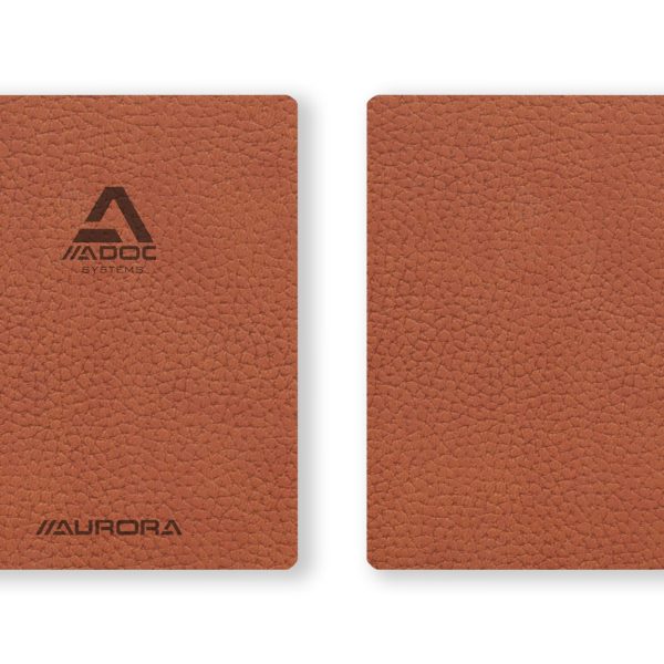 ADOC Ringbuch BUSINESS A5 3055.301 braun, kariert 144 Seiten