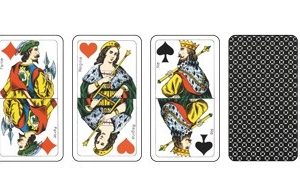 AGMÜLLER Spielkarten 106601224 Tresette Ornament, Vollcellux