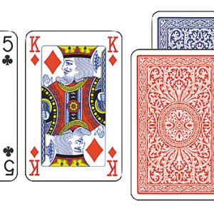 AGMÜLLER Bridge Apollo 57x89mm 106801218 rot 55 Karten