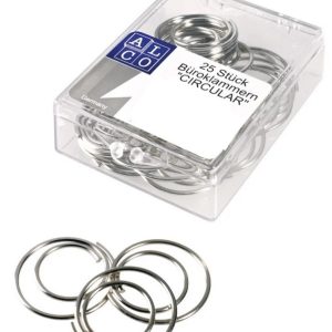 ALCO Büroklammern 30mm 272 Spiralförmig, verzinkt 25 Stk.