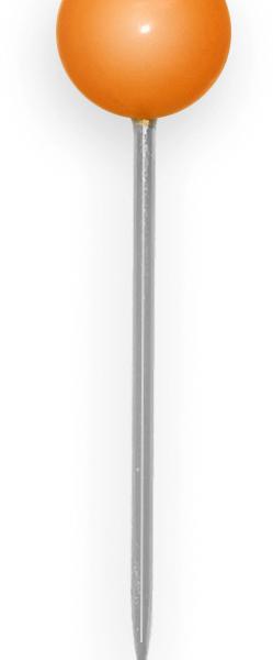 ALCO Landkartennadeln 5mmx16mm 619 orange 100 Stück