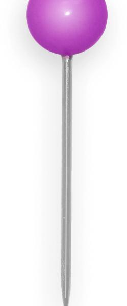 ALCO Landkartennadeln 5mmx16mm 621 lila 100 Stück